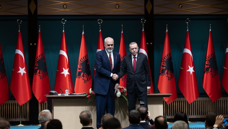 Deklarata/ Rama: Turqia e pazëvendësueshme në garantimin e të nesërmes! Erdoğan: Të ngremë në nivel më të lartë marrëdhëniet me Shqipërinë