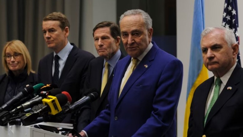 Udhëheqësi i shumicës në Senatin amerikan bën thirrje për miratimin e ndihmave për Ukrainën