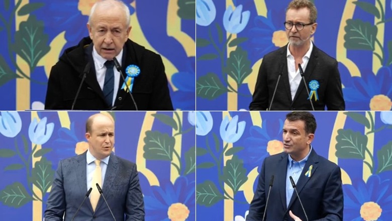 Tirane përkujton 2 vjetorin e luftës në Ukrainë, javën tjetër mikpret presidentin Zelensky! Ambasadori Shkurov thirrje aleatëve: Na furnizoni me dronë e raketa
