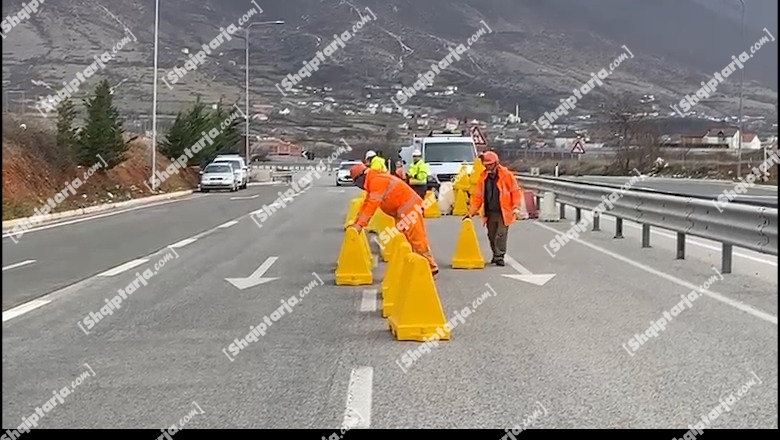 Ndërtimi i ‘Urës së Re’, devijohet trafiku i mjeteve që udhëtojnë nga Kosova drejt Tiranës! Punimet pritet të zgjasin rreth 2 javë