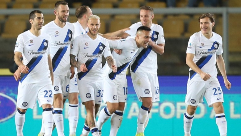 GOLAT/ Kristjan Asllani asist fantastik, Interi fiton 0-4 ndaj Leçes dhe 'prek' titullin e Serie A! Tre shqiptarë në fushë
