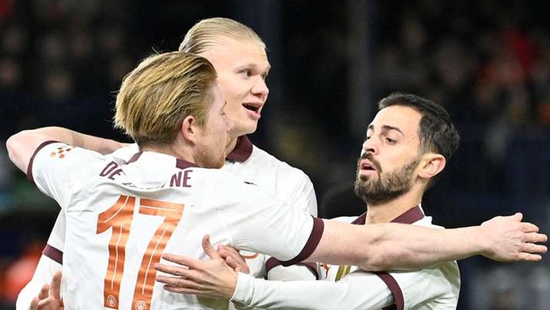 VIDEO/ Man. City për shëtitje në FA Cup, Haaland shënon pesë gola! Katër asiste nga De Bruyne