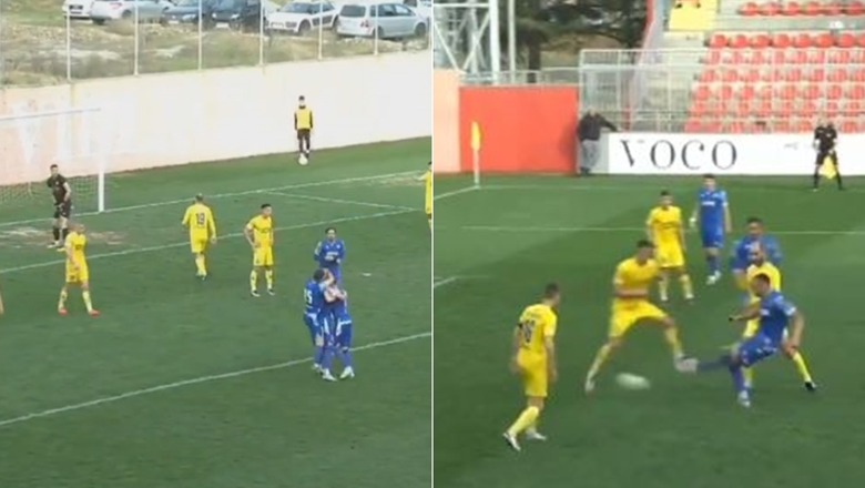 VIDEO/ Hije trukimi në futbollin e Malit të Zi, shikoni sesi mbrojtësi lejon pësimin e golit