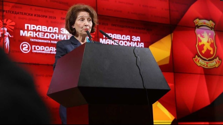 Kandidon përballë dy shqiptarëve/ Kush është deputetja e VMRO DPMNE-së që kërkon postin e presidentit në Maqedoninë e Veriut?