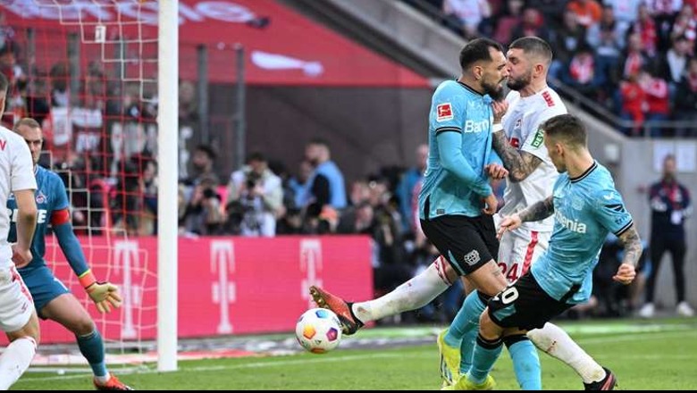 VIDEO/ Leverkusen 'prek' titullin në Bundesligë, fitorja kundër Koln e dërgon +10 nga Bayern