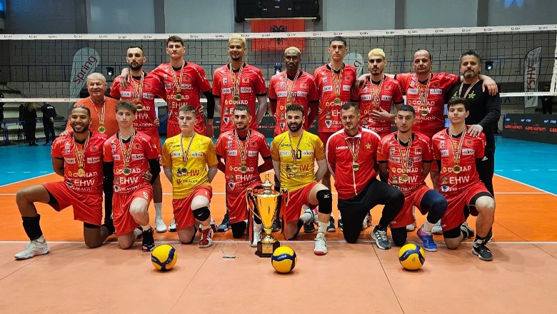 Derbi në volejboll, Partizani mposht Tiranën në finale dhe fiton 'Ligën Gjergj Kastrioti'