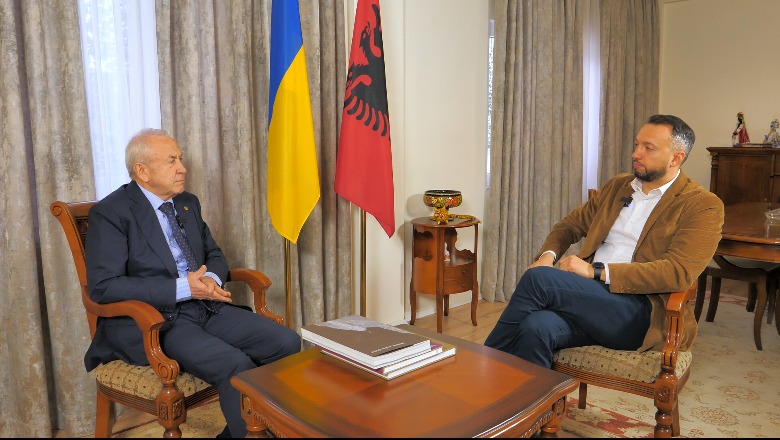 Ambasadori Shkurov për Report Tv: Po diskutojmë me Shqipërinë për prodhimin e municioneve për Ukrainën! Na duhen më shumë armë