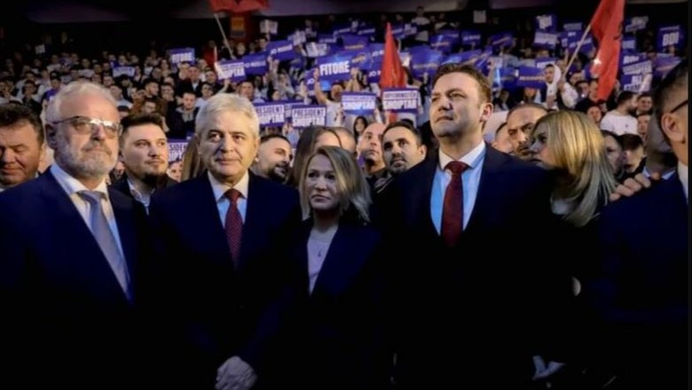 Maqedoni e Veriut/ Bujar Osmani prezantohet si kandidat për president i BDI-së: 'Jo Rusisë, Po Evropës'
