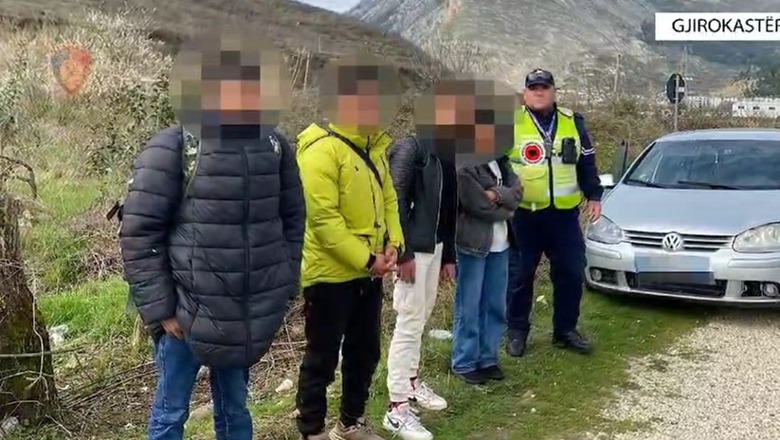 U kapën duke transportuar 4 klandestinë, dy të arrestuar në Gjirokastër! Do t’i kalonin në Greqi