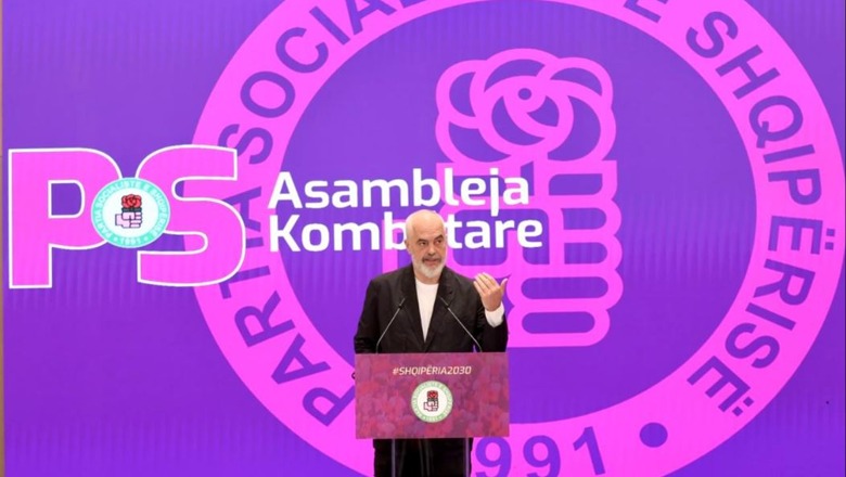 Asambleja e PS-së në Durrës, Rama: 50 mijë anëtarësime të reja deri në qershor! Klosi: Më 12 maj, zgjedhje të brendshme në parti