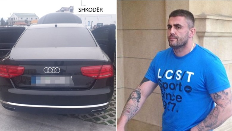 Bllokohet Audi i blinduar në Shkodër, gjobitet Leonard Gjeka, i njohur për arratisjen nga burgu në Australi në 2014 (Foto)