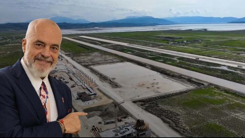 Vijojnë punimet në aeroportin e Vlorës, Rama: Gati vitin e ardhshëm (VIDEO)