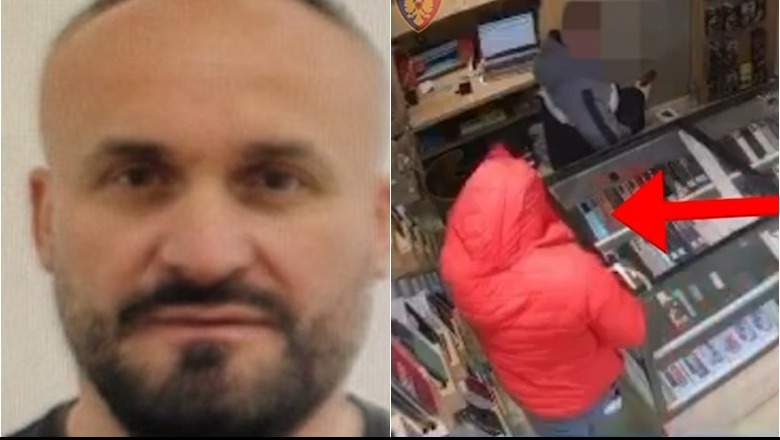 Tiranë, grabiti me armë një dyqan tek 'Myslym Shyri' dhe vodhi një argjendari nga tarraca, arrestohet 43-vjeçari (VIDEO)