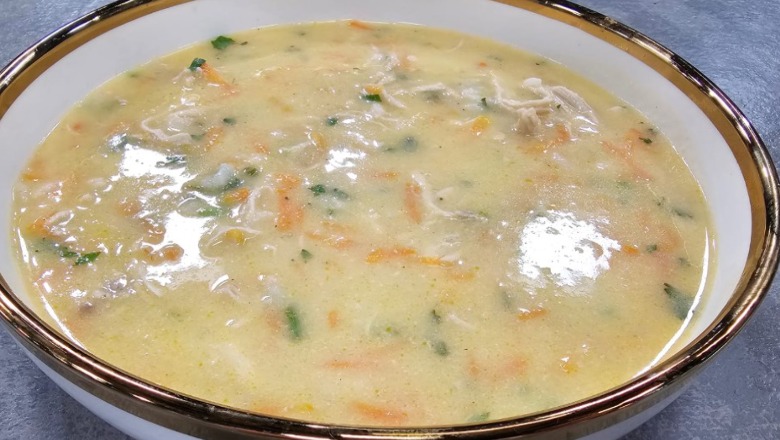 Supë pule me oriz nga zonja Albana
