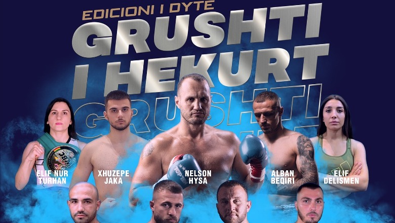 'Grushti i Hekurt 2', në ring boksierët më të mirë shqiptarë! Organizatori Hysa: Ndeshja si këto kurrë më parë në Ballkan