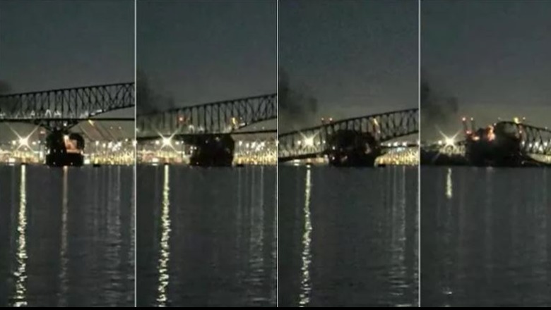 Shembet ura në Baltimore të SHBA-së, makinat bien në lumë, të paktën 7 të zhdukur, dy të shpëtuar! Momenti kur goditet nga anija (VIDEO+FOTO)