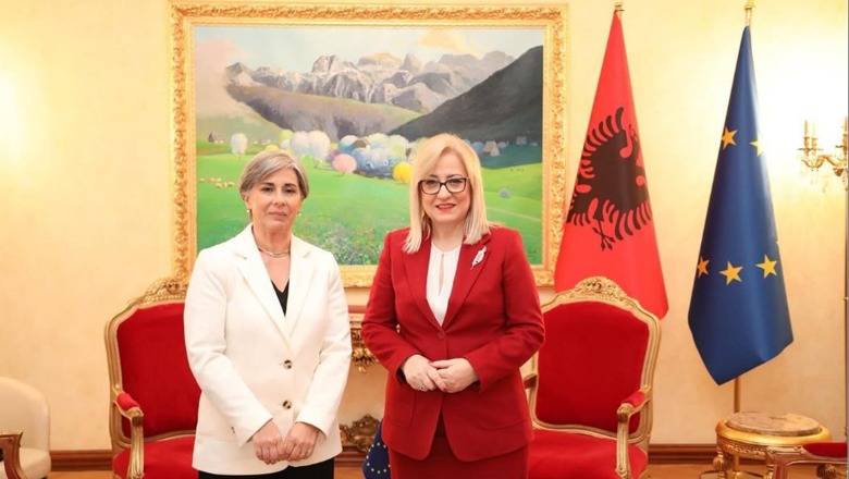 Kryeparlamentarja Nikolla takohet me reporteren për Shqipërinë në Parlamentin Europian: Dialogu i qëndrueshëm mbështet reformat dhe përshpejton integrimin europian