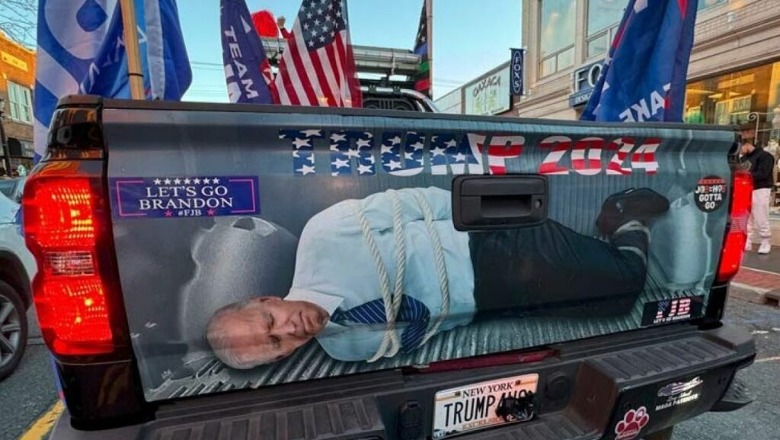 Zgjedhjet presidenciale në SHBA/ Trump publikon videon: Biden i lidhur në pjesën e pasme të një kamionçine