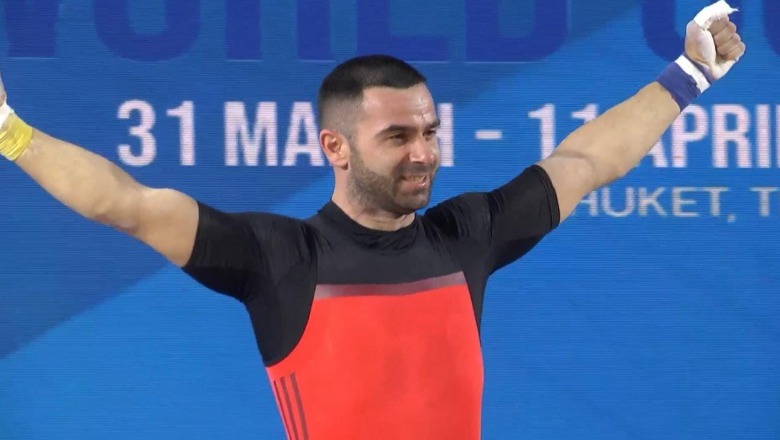 Peshëngritja shqiptare jashtë Lojërave Olimpike, Briken Calja i dhjeti në botë
