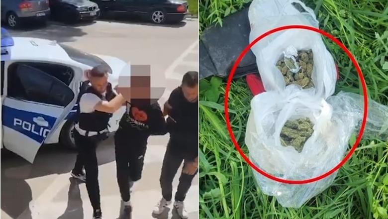 Lushnjë/ Arrestohet 25-vjeçari, policia i gjeti doza kanabisi me vete dhe në shtëpi