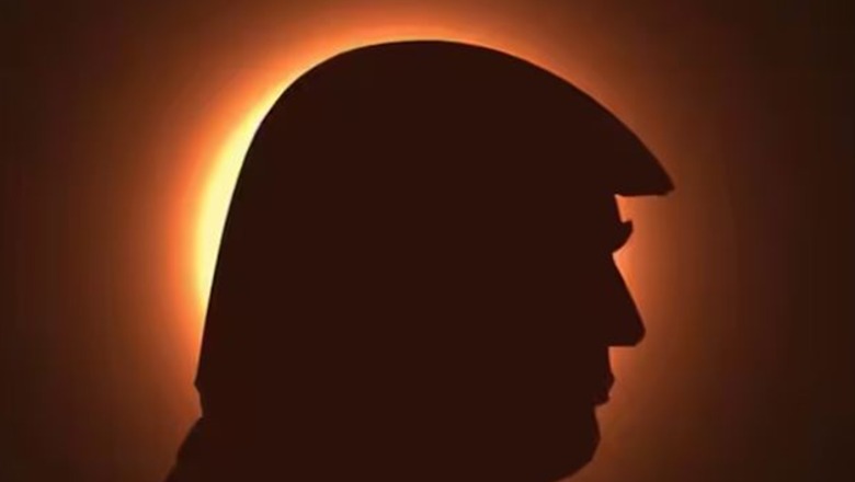 Trump poston reklamën e çuditshme nga eklipsi i plotë diellor për fushatën e tij