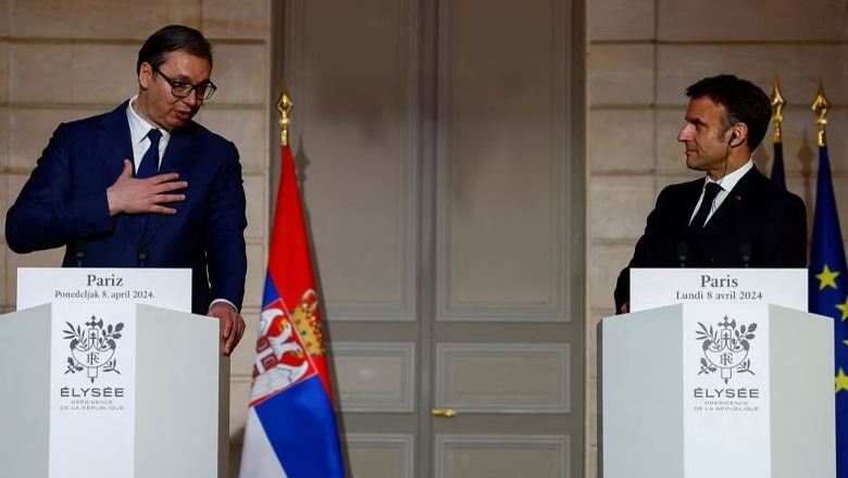 Macron i kujtoi Vuçiçit Banjskën: A do ta zgjidhë Beogradi rastin e sulmit në Kosovë?