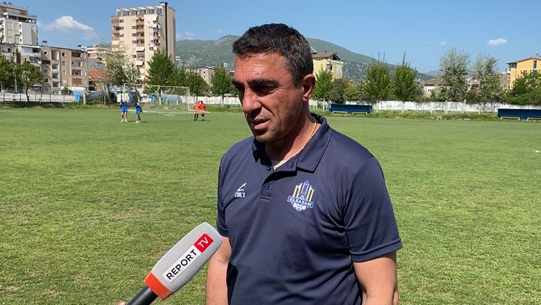 Ëndrra e 1 dekade 1 pikë larg, trajneri Dede i Elbasanit për Report Tv: Ndihem krenar, por më vjen keq të festojmë pa tifozët
