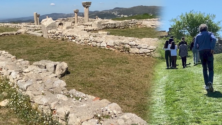 Parku Arkeologjik i Bylisit 250 vizitorë më shumë në 3 muaj, rruga e re lehtësoi vizitat! Turistja: U impresionova, vlera të rralla antikiteti