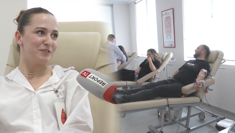 Mjekësia dhe Juridiku, bashkë për të dhuruar gjak! Studentja dhuron për herë të parë: U nxita pas praktikës në pediatri