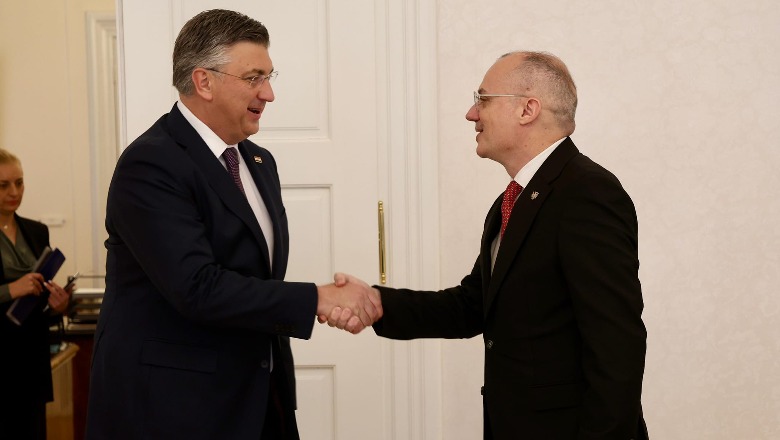Hasani në Kroaci, takim me kryeministrin: Mirënjohje për mbështetjen që i keni dhënë Shqipërisë në rrugëtimin drejt BE