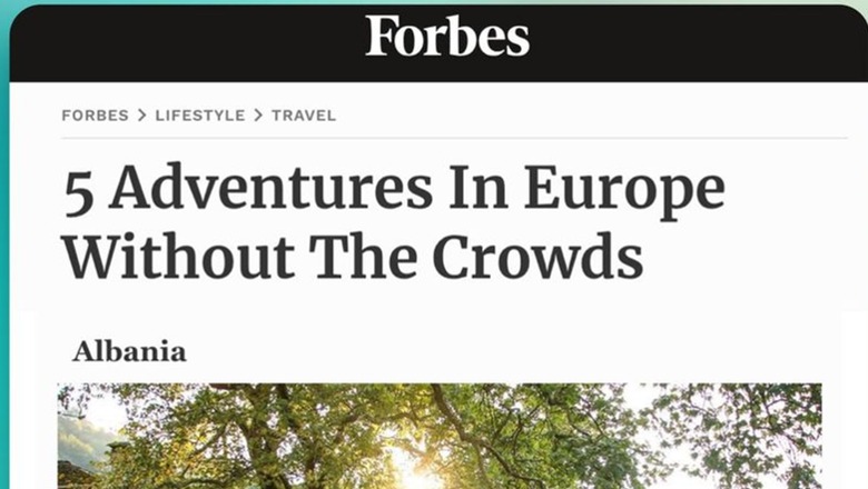 'Forbes': Shqipëria në listën e vendeve të paprekura nga turizmi masiv