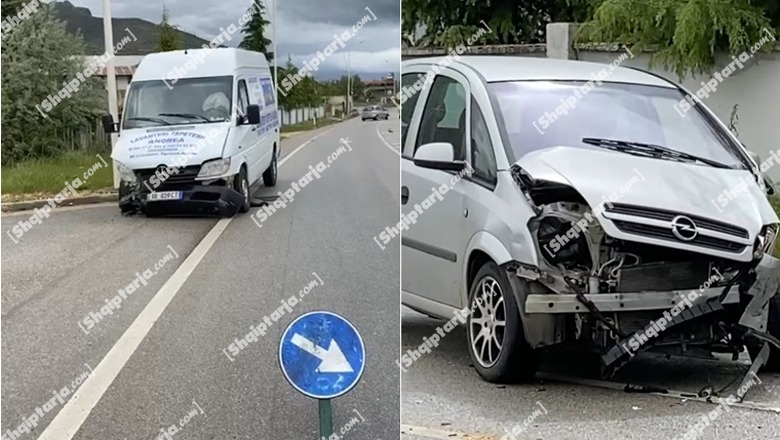 Pogradec, aksident automobilistik në afërsi të Gurit të Kuq, policia në vendngjarje