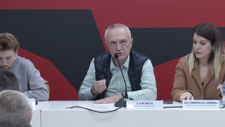 Konventa e Partisë së Lirisë, Ilir Metës i del rivali në garën për president