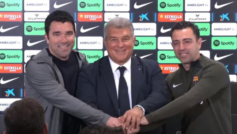 Barcelona 'prezanton' epokën Xavi 2, Laporta: Ekipi ka nevojë për stabilitet! Trajneri: Kemi harmoni me presidentin dhe Decon