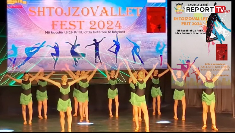 ‘Shtojzovallet’/ Mbahet për herë të parë në Lezhë festivali i Dancit, mbledh kërcimtarë të vegjël nga e gjithë Shqipëria dhe Kosova