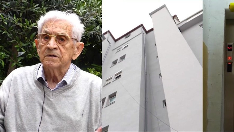 Tiranë/ Mjeshtri Piro Milkani dhe banorët e 3 pallateve vendosin ashensor: Kisha vështirësi në zbritjen e shkallëve, gjest fisnik nga ana e bashkisë (Video)