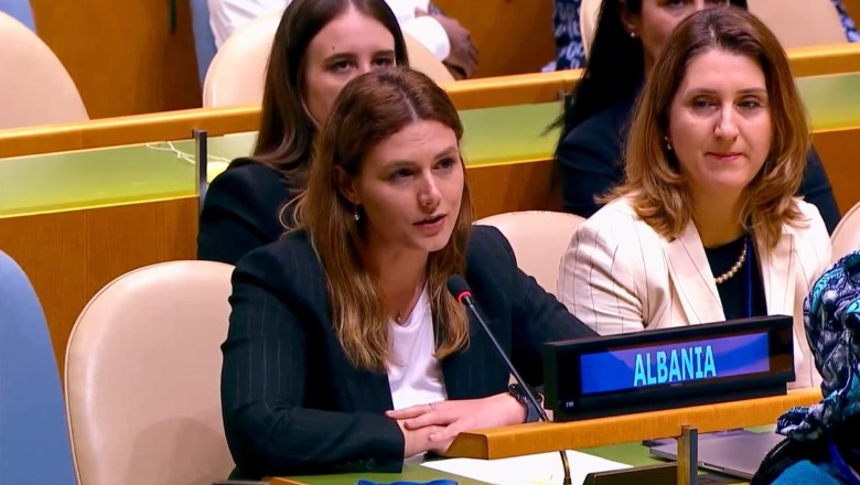 Muzhaqi në OKB: Shqipëria promovon barazinë gjinore, gjithë përfshirjen e aksesin në shërbime