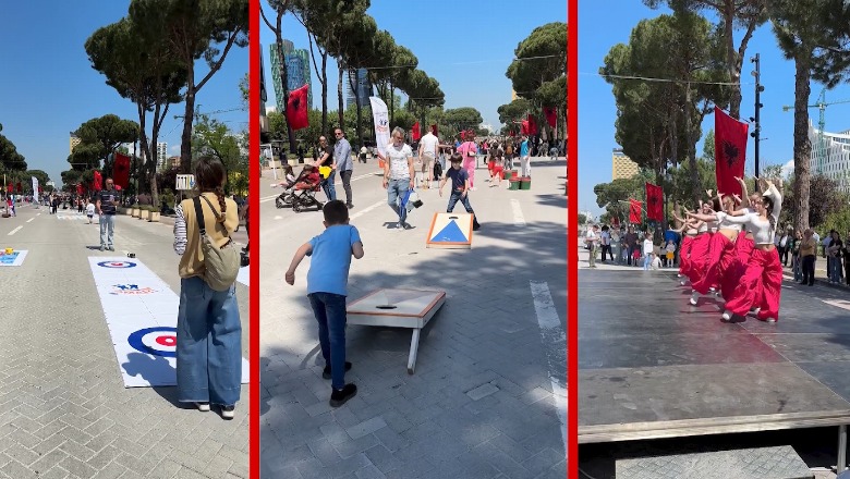 'Tirana pa makina', qytetarët gjallërojnë qytetin: Atmosferë feste me këto zbukurimet