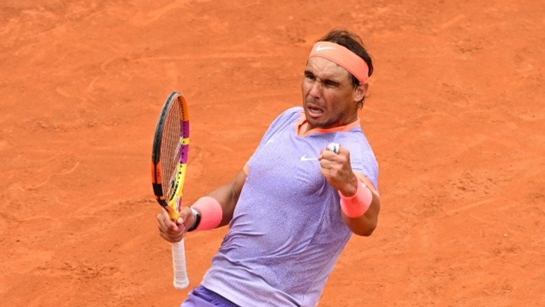 Tenis/ Rafa Nadal në versionin e 'gladiatorit', përmbys Bergsin në Romë dhe kalon më tej (VIDEO)