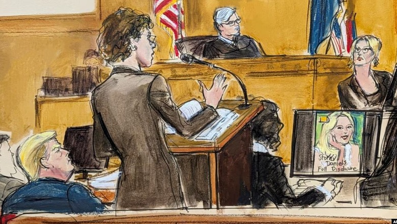 Stormy Daniels përballet me pyetje të tjera gjatë gjyqit ndaj ish-presidentit Trump