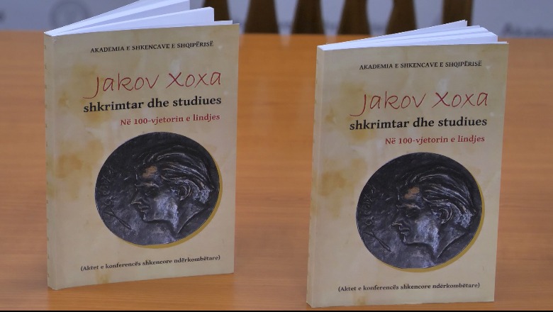 100-vjetori i lindjes së Jakov Xoxës/ Shkrimtari kujtohet dhe nderohet në Akademinë e Shkencave