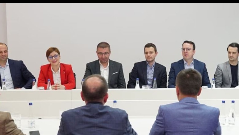 Shkup/ VMRO dhe VLEN pajtohen për “shtyllat kryesore” të Qeverisë së re