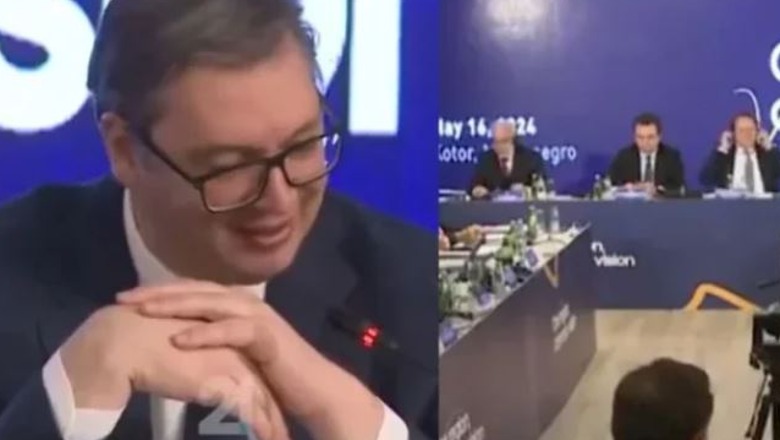 VIDEO/ Rama i mat kohën Vuçiçit gjatë fjalimit në Samit: Gjithmonë flet më shumë se të tjerët