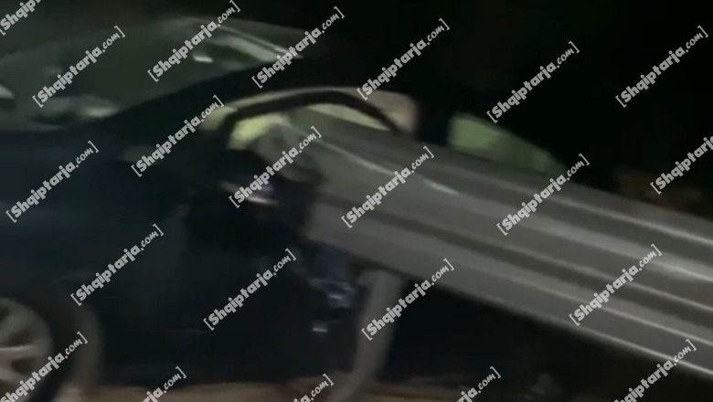 Aksident i rëndë në aksin Kuç-Qeparo, makina futet mes për mes trafik ndarëses! Drejtuesja në gjendje të rëndë (VIDEO)