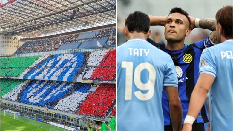 VIDEO/ Inter barazon në fund 1-1 Lazion, tifozët spektakël në stadium