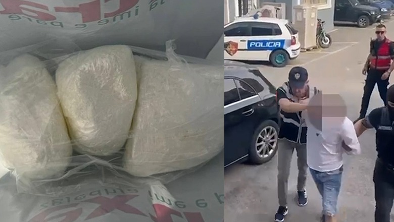 U kapën me 500 gramë kokainë, dy të arrestuar Tiranë