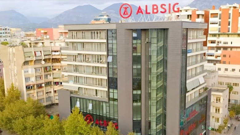 Kompania e sigurimeve Albsig dëmshpërblen 1.5 milion euro në kohë rekord qendrën tregtare në Lushnje