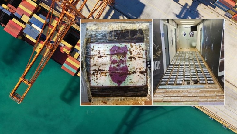 Gjendet tjetër kontejner me kokainë në Pire! Policia sekuestron edhe 100 kg kokainë në port