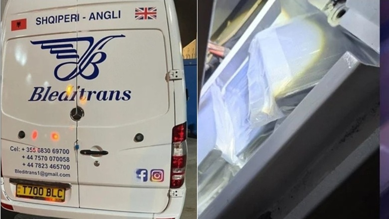 7.3 kg kokainë në Durrës, pronari i furgonit me porosi “spiunon” kushëririn pritës në Angli
