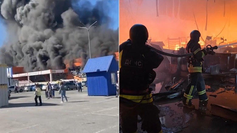 Lufta/ Rusia godet një hipermarket në Kharkiv, 6 të vdekur 38 të plagosur! Zelensky: Mund të ketë 200 njerëz brenda